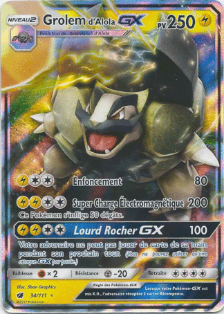 Carte pokemon Gx